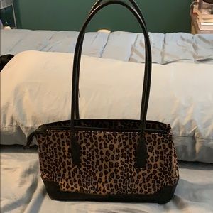 Leopard purse